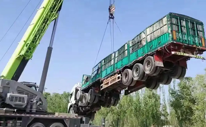 磐石道路脱困救援案例